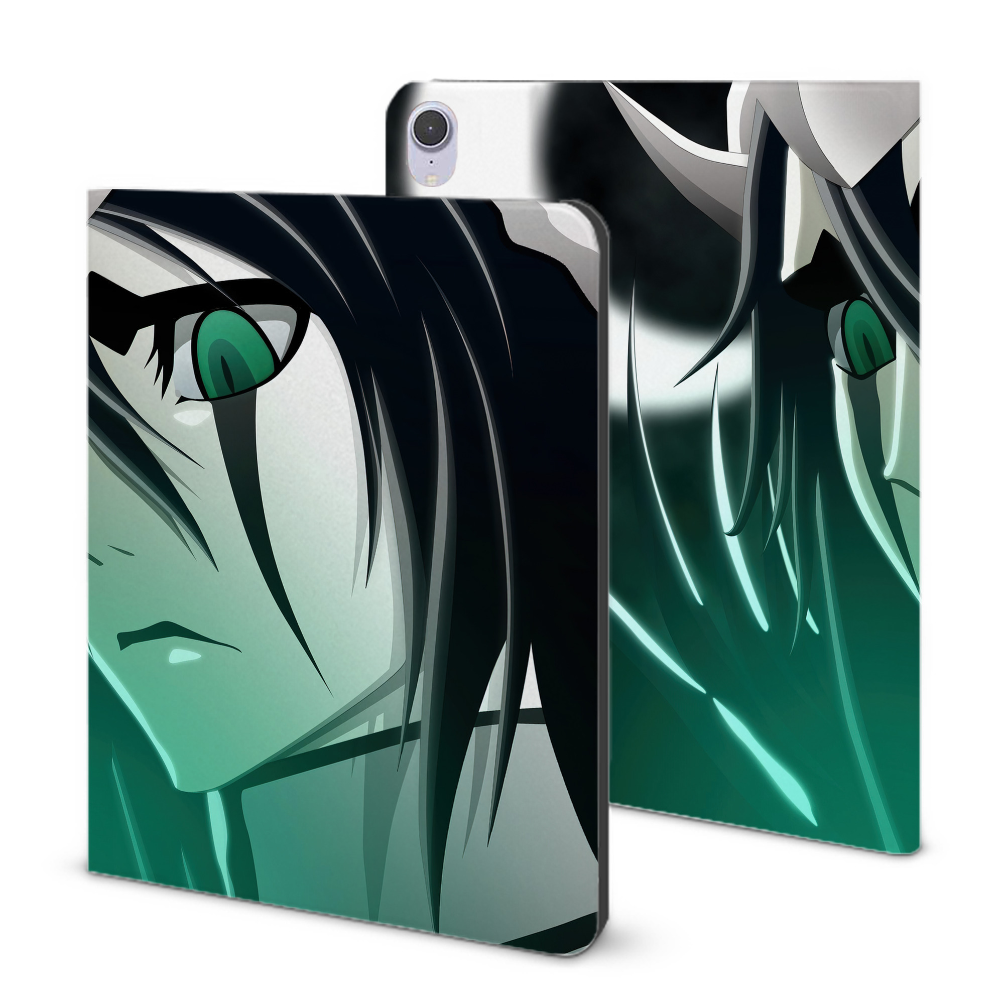（画像用） ブリーチ BLEACH IPad ケース ブック型 PUレザー TPU 耐衝撃 軽量 薄型 ペン収納なし 全面保護 IPad 各モデル対応